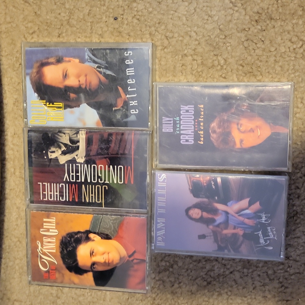 5 Vintage Cassette Tapes!